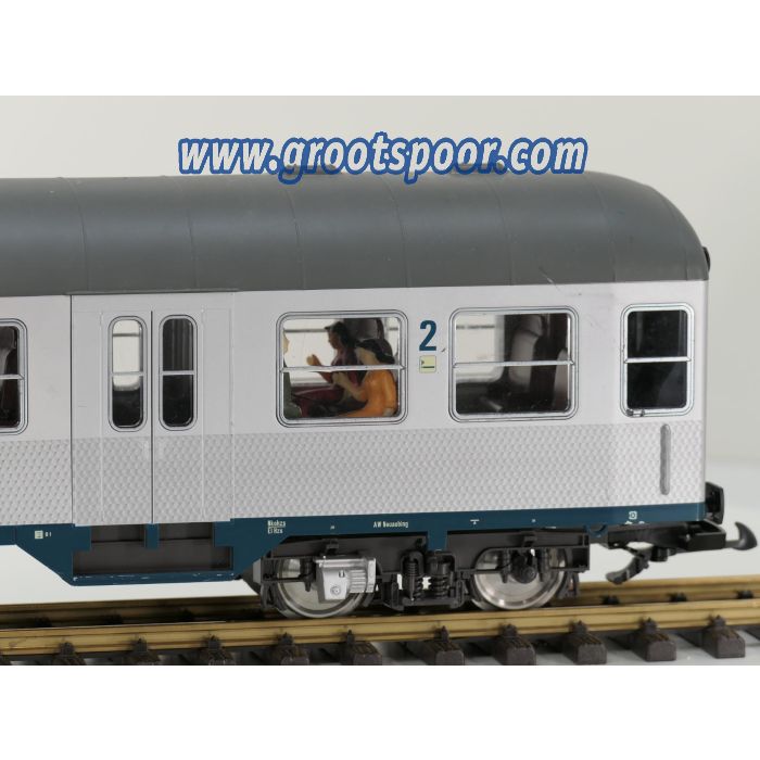 PIKO 37631 G-Nahverkehrswg. Bnb 2. Klasse DB, Kugellagerachsen, Innenbeleuchtung, Energiespeicher, 17 Figuren - sku: 20260717010953 - Used - Very good condition - Photo 5