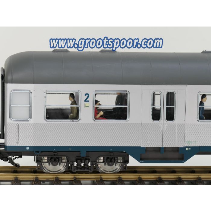 PIKO 37631 G-Nahverkehrswg. Bnb 2. Klasse DB, Kugellagerachsen, Innenbeleuchtung, Energiespeicher, 17 Figuren - sku: 20260717010953 - Used - Very good condition - Photo 6