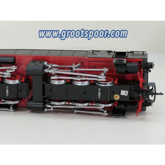 LGB 25851 Mallet DR 99 201 K66,9 Digital, Massoth decoder, Vitrinemodell - sku: 20260722025834 - Gebraucht - Sehr guter Zustand - Bild 8