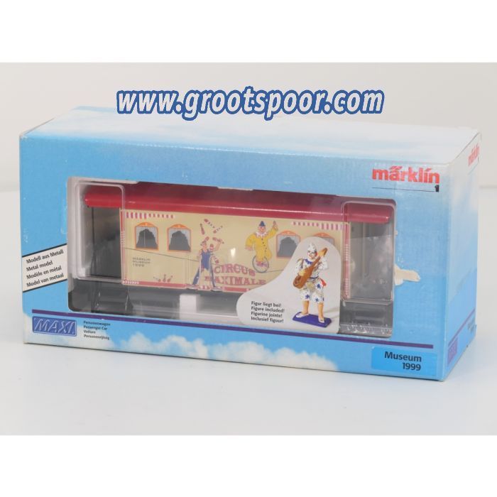 Märklin Maxi Spur1 Museumswagen 1999 Circus Maximale - sku: 20260723103052 - Gebruikt - Zeer goede staat - Afbeelding 5