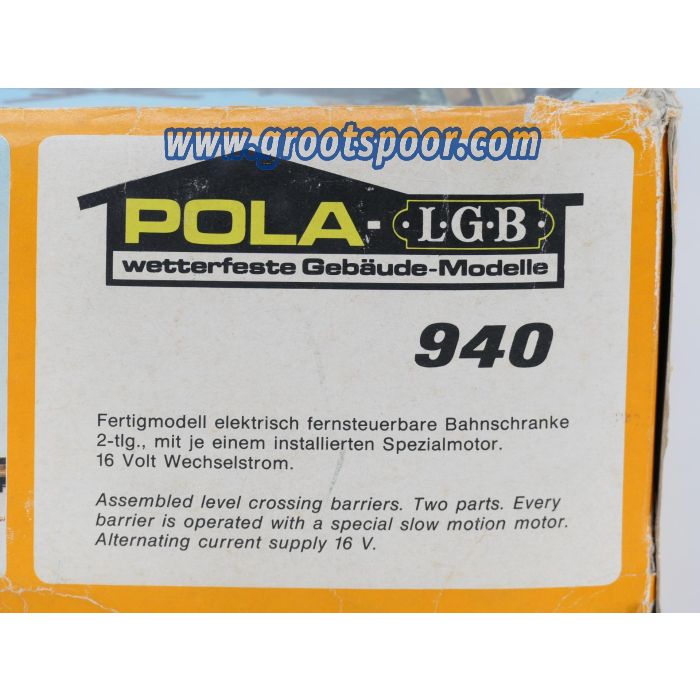 POLA 330940 Bahnschranke Fertigmodell - sku: 20260723115632 - Used - Good condition - Photo 5