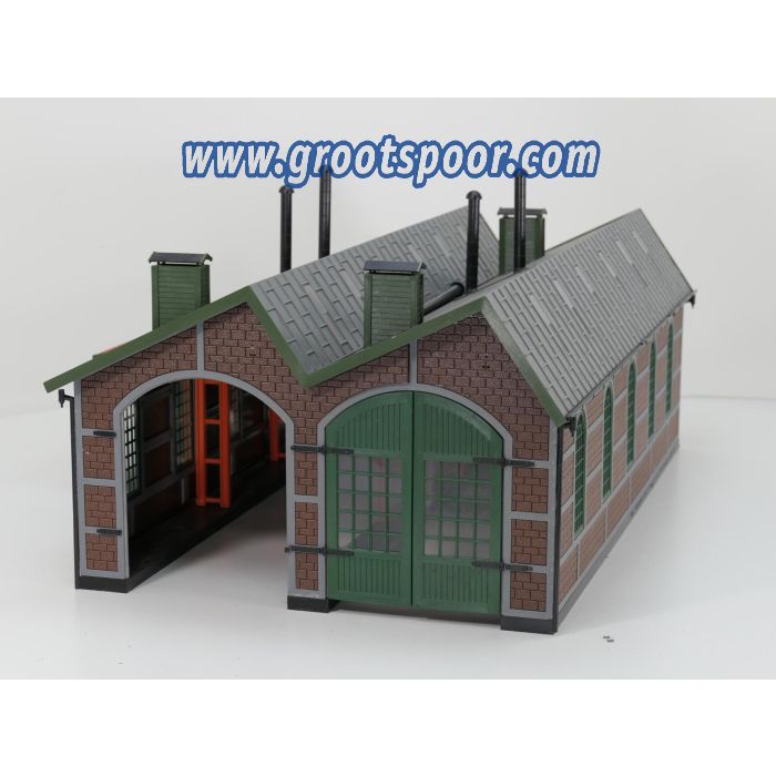 Märklin Spur1 5617 Lokschuppen mit Anbau, gebouwd model - sku: 20260723014326 - Gebraucht - Guter Zustand - Bild 2
