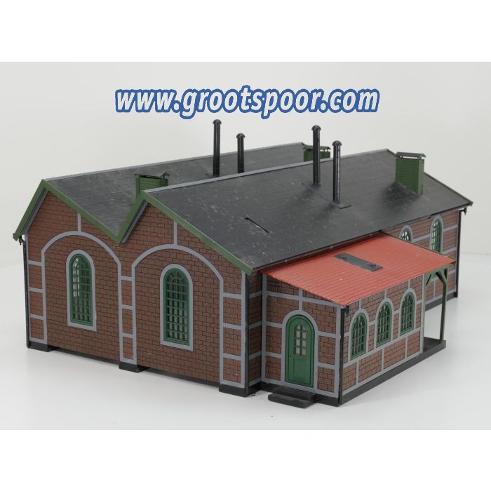 Märklin Spur1 5617 Lokschuppen mit Anbau, gebouwd model - sku: 20260723014326 - Gebraucht - Guter Zustand - Bild 5