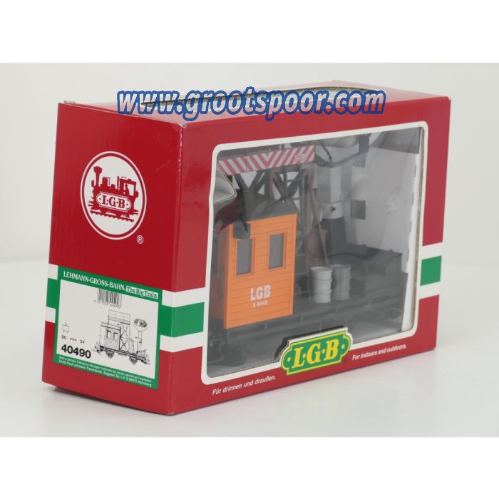 LGB 40490 Scheinwerferwagen mit Metallrader, Stromabnahme, Beleuchtung - sku: 20260716112602 - Used - Good condition - Photo 4