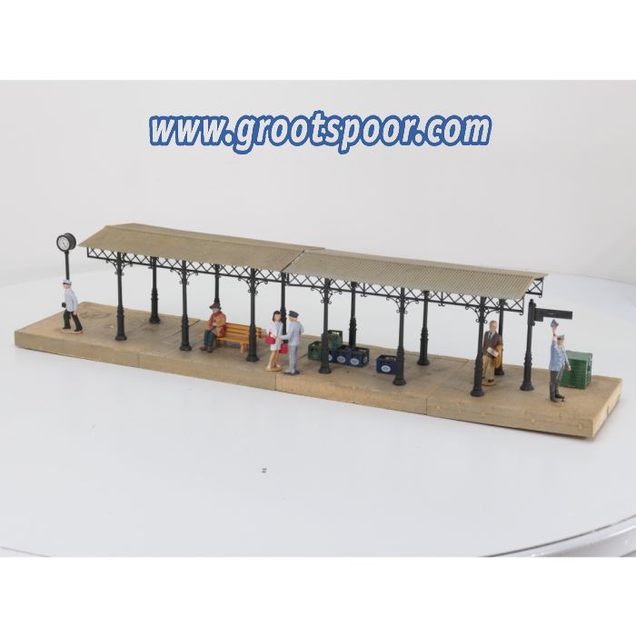 POLA 330908 Überdachter Bahnsteig gebouwd model - sku: 20260730011901 - Gebraucht - Guter Zustand - Bild 4