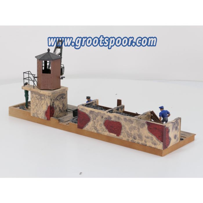 POLA 330920 Kleinbekohlungsanlage aufgebautes Modell mit 3 Figuren - sku: 20260730012923 - Gebruikt - Zeer goede staat - Afbeelding 3