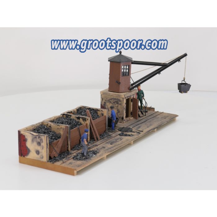 POLA 330920 Kleinbekohlungsanlage aufgebautes Modell mit 3 Figuren - sku: 20260730012923 - Gebruikt - Zeer goede staat - Afbeelding 4
