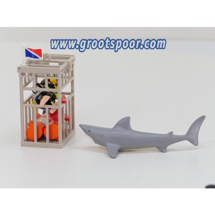 Playmobil 4489 Rubberboot met Potvis & Duikers VVP #9909 - sku: 20260805114743 - Used - Very good condition - Photo 2