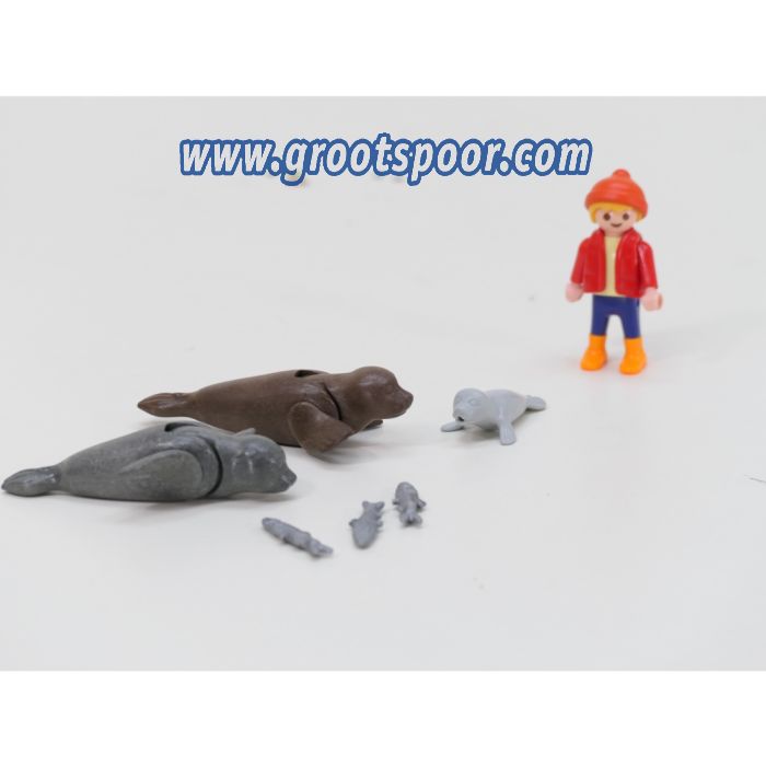 Playmobil 4489 Rubberboot met Potvis & Duikers VVP #9909 - sku: 20260805114743 - Used - Very good condition - Photo 3