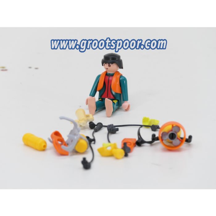 Playmobil 4489 Rubberboot met Potvis & Duikers VVP #9909 - sku: 20260805114743 - Used - Very good condition - Photo 4