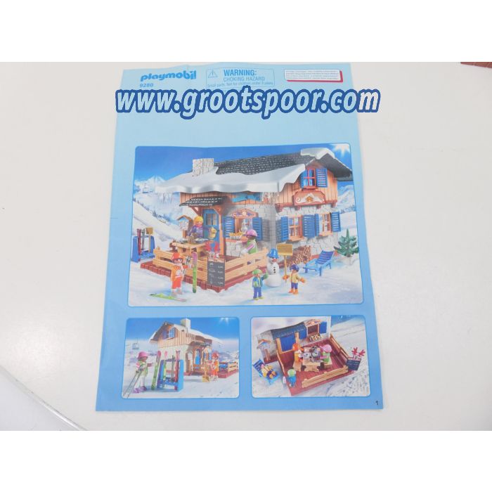 Playmobil 9280 Skihut OVP #9914 - sku: 20260806091210 - Gebruikt - Zeer goede staat - Afbeelding 6