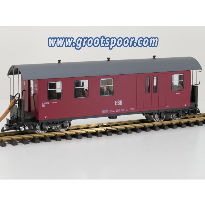 TRAINLINE45 3530790 HSB Packwagen 902-304, 5 Figuren, Innenbeleuchtung, Metallrader, Energiespeicher #718 - sku: 20260807014554 - Gebruikt - Zo goed als nieuw - Afbeelding 2