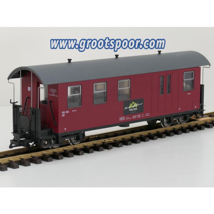 TRAINLINE45 3530790 HSB Packwagen 902-304, 5 Figuren, Innenbeleuchtung, Metallrader, Energiespeicher #877 - sku: 20260807024004 - Gebruikt - Goede staat - Afbeelding 2