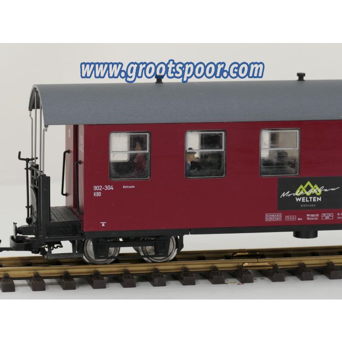 TRAINLINE45 3530790 HSB Packwagen 902-304, 5 Figuren, Innenbeleuchtung, Metallrader, Energiespeicher #877 - sku: 20260807024004 - Gebruikt - Goede staat - Afbeelding 3