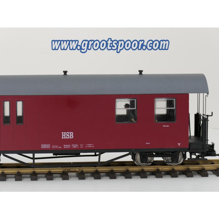 TRAINLINE45 3530795 HSB Packwagen, 902-308, 4 Figuren, Innenbeleuchtung, Metallrader, Energiespeicher #717 - sku: 20260807034359 - Gebruikt - Zeer goede staat - Afbeelding 4