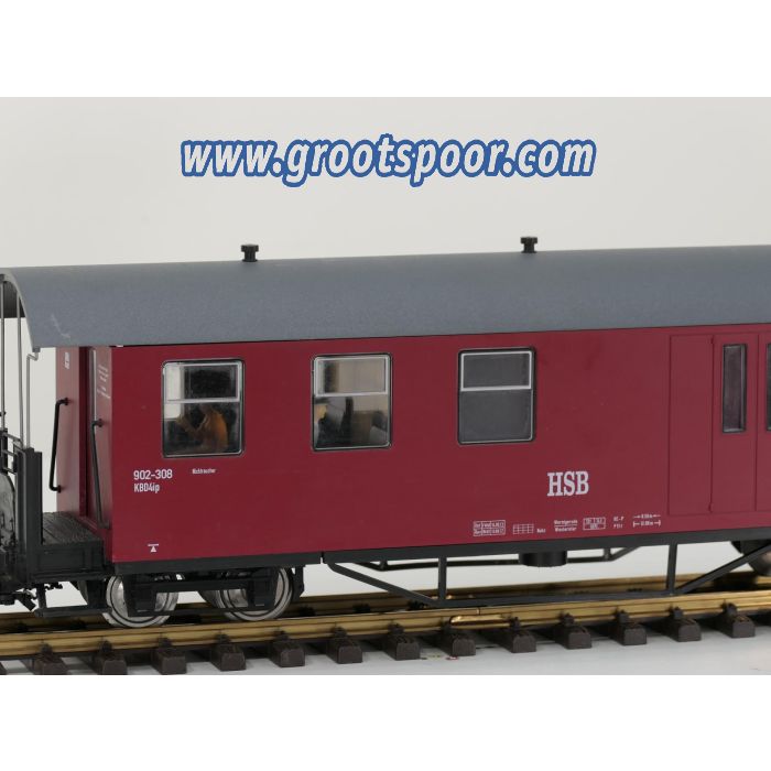 TRAINLINE45 3530795 HSB Packwagen, 902-308, 4 Figuren, Innenbeleuchtung, Metallrader, Energiespeicher #717 - sku: 20260807034359 - Gebruikt - Zeer goede staat - Afbeelding 5