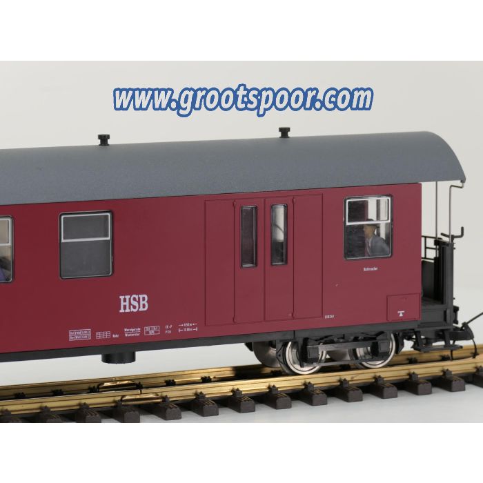 TRAINLINE45 3530795 HSB Packwagen, 902-308, 5 Figuren, Innenbeleuchtung, Metallrader, Energiespeicher #427 - sku: 20260807040223 - Gebruikt - Zeer goede staat - Afbeelding 4