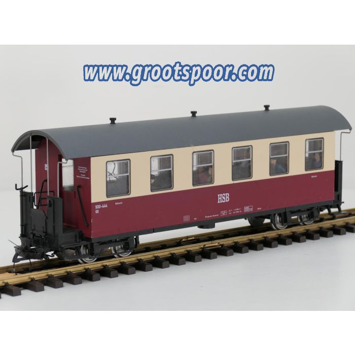 TRAINLINE45 3530826 HSB Personenwagen 6 Fenster 900-444, 9 Figuren, Innenbeleuchtung, Metallrader, Energiespeicher #366 - sku: 20260807050741 - Gebraucht - Guter Zustand - Bild 2