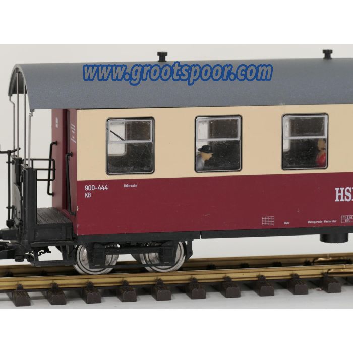 TRAINLINE45 3530826 HSB Personenwagen 6 Fenster 900-444, 9 Figuren, Innenbeleuchtung, Metallrader, Energiespeicher #366 - sku: 20260807050741 - Gebraucht - Guter Zustand - Bild 3