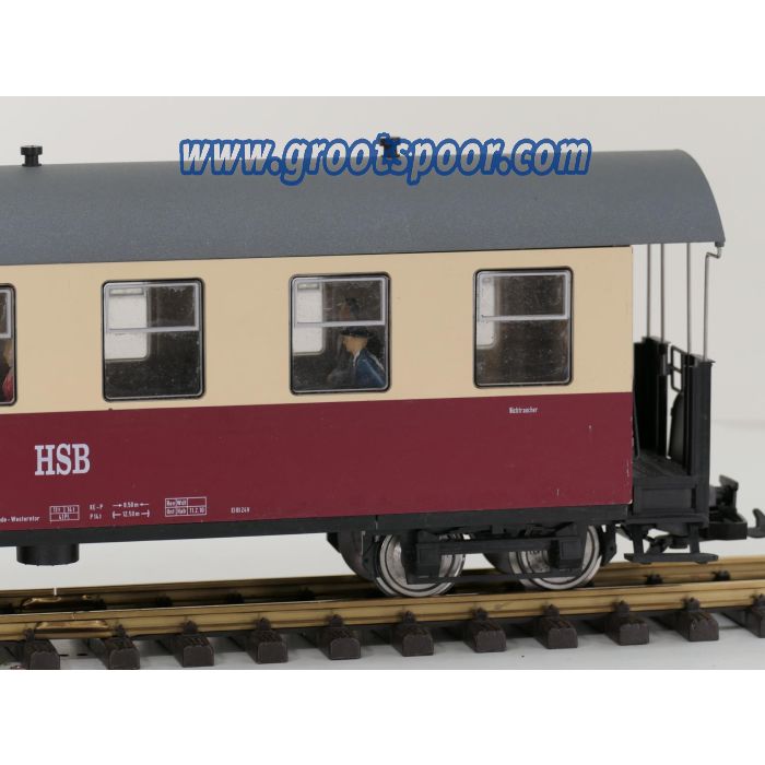TRAINLINE45 3530826 HSB Personenwagen 6 Fenster 900-444, 9 Figuren, Innenbeleuchtung, Metallrader, Energiespeicher #366 - sku: 20260807050741 - Gebraucht - Guter Zustand - Bild 4