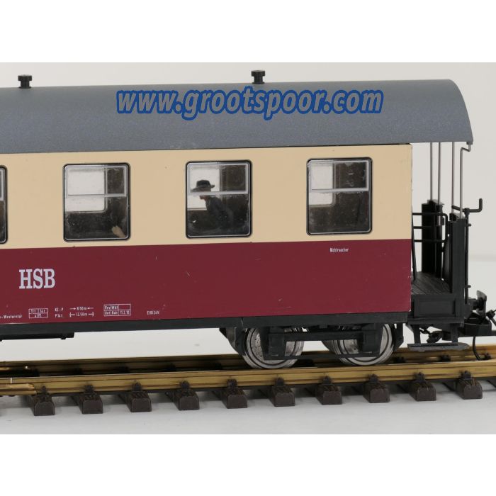 TRAINLINE45 3530826 HSB Personenwagen 6 Fenster 900-444, 9 Figuren, Innenbeleuchtung, Metallrader, Energiespeicher #366 - sku: 20260807050741 - Gebraucht - Guter Zustand - Bild 6
