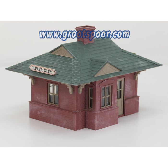 PIKO 62709 Bahnhof River City Gebouwd model - sku: 20260812011812 - Gebraucht - Sehr guter Zustand - Bild 2