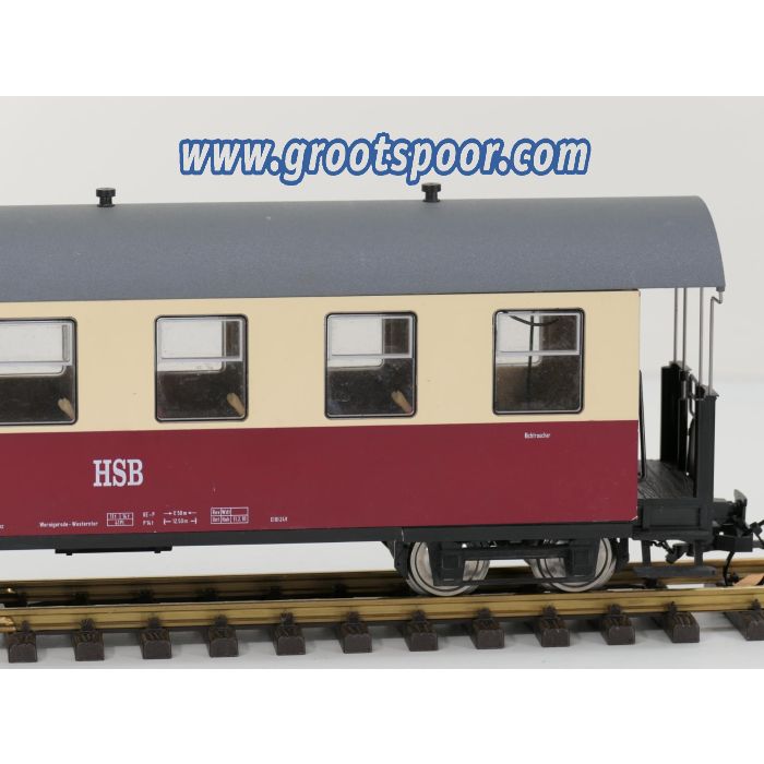 TRAINLINE45 3530826 HSB Personenwagen 6 Fenster 900-444, 10 Figuren, Innenbeleuchtung, Metallrader, Energiespeicher #430 - sku: 20260813015409 - Gebruikt - Zeer goede staat - Afbeelding 4