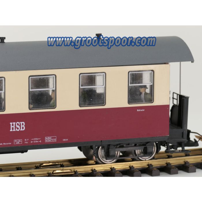 TRAINLINE45 3530826 HSB Personenwagen 6 Fenster 900-444, 9 Figuren, Innenbeleuchtung, Metallrader, Energiespeicher #732 - sku: 20260813023348 - Gebruikt - Zeer goede staat - Afbeelding 4