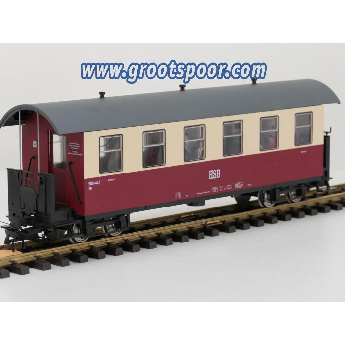 TRAINLINE45 3530826 HSB Personenwagen 6 Fenster 900-444, 5 Figuren, Innenbeleuchtung, Metallrader, Energiespeicher #879 - sku: 20260813032419 - Used - Good condition - Photo 2
