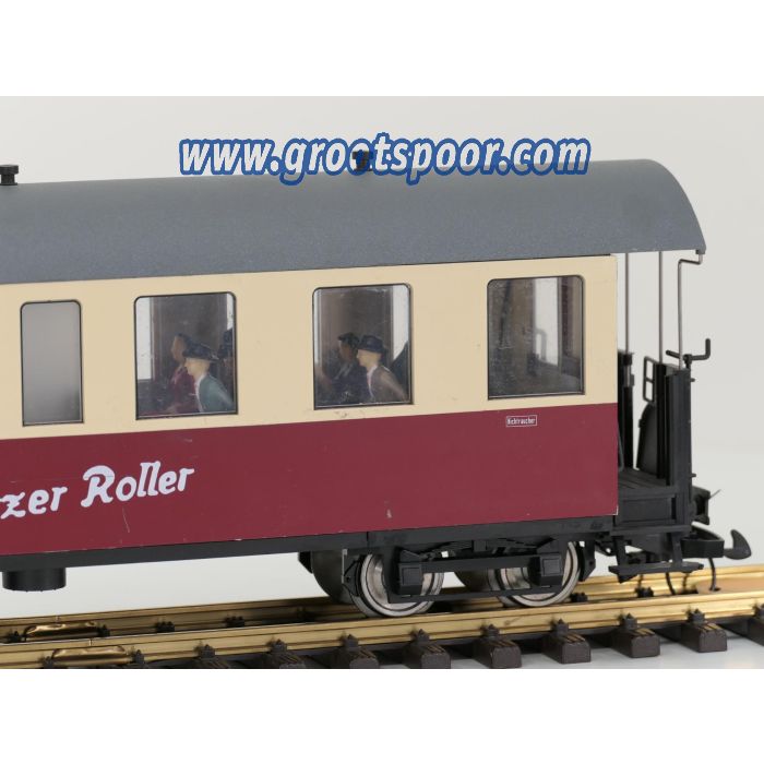 TRAINLINE45 3530730 HSB Personenwagen 7 Fenster 900-479 Harzer Roller, 13 Figuren, Innenbeleuchtung, Metallrader, Energiespeicher,#840 - sku: 20260813033649 - Used - Very good condition - Photo 4