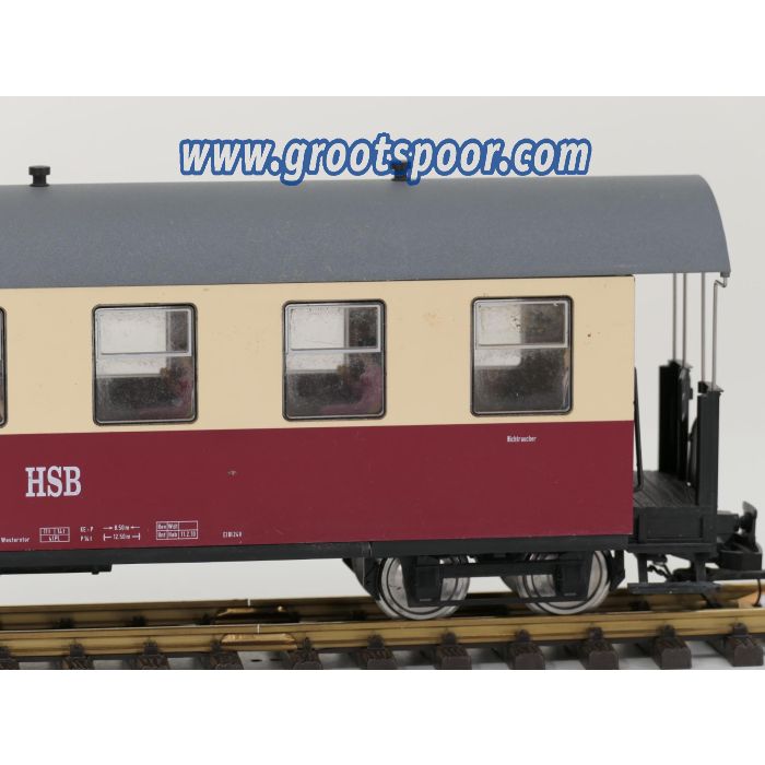TRAINLINE45 3530825 HSB Personenwagen 6 Fenster 900-442, 9 Figuren, Innenbeleuchtung, Metallrader, Energiespeicher,#842 - sku: 20260813045050 - Gebruikt - Zeer goede staat - Afbeelding 4
