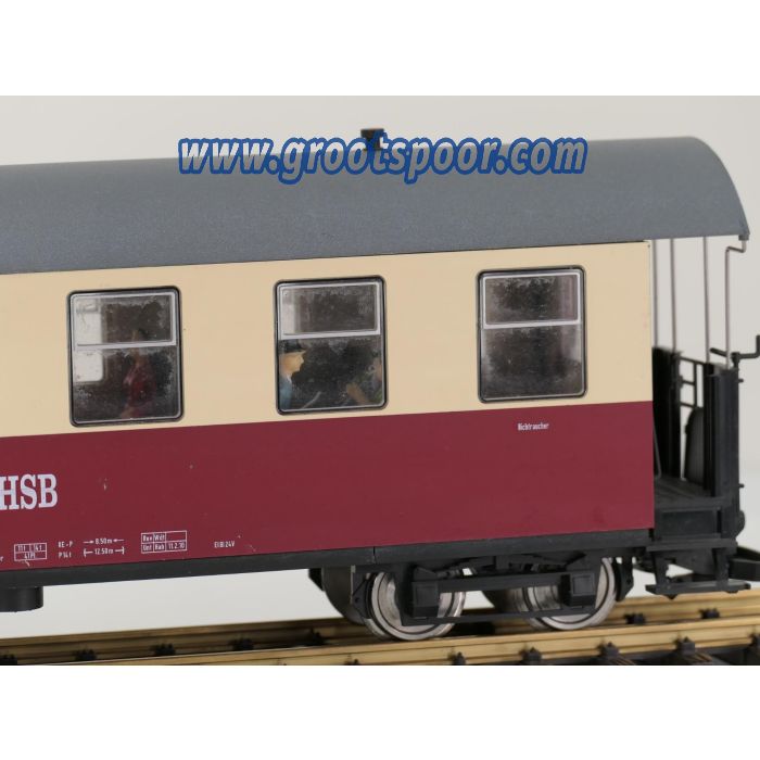 TRAINLINE45 3530825 HSB Personenwagen 6 Fenster 900-442, 9 Figuren, Innenbeleuchtung, Metallrader, Energiespeicher,#842 - sku: 20260813045050 - Gebruikt - Zeer goede staat - Afbeelding 6