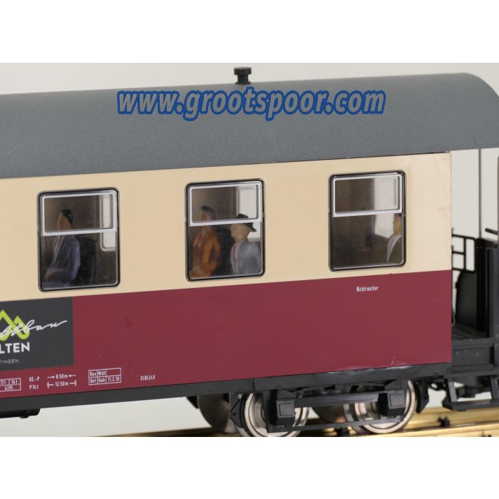 TRAINLINE45 3530825 HSB Personenwagen 6 Fenster 900-442, 11 Figuren, Innenbeleuchtung, Metallrader, Energiespeicher,#715 - sku: 20260813044726 - Gebruikt - Zeer goede staat - Afbeelding 6