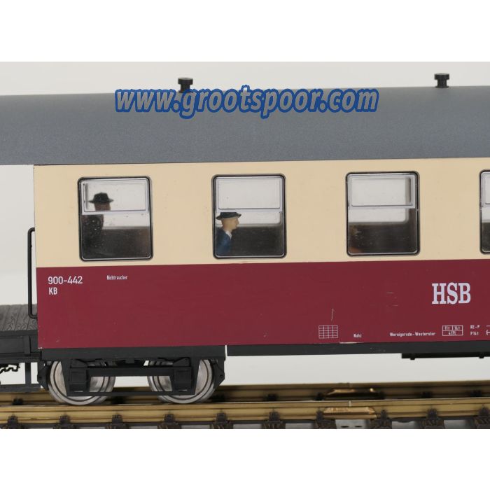 TRAINLINE45 3530825 HSB Personenwagen 6 Fenster 900-442, 8 Figuren, Innenbeleuchtung, Metallrader, Energiespeicher,#434 - sku: 20260813043319 - Gebraucht - Sehr guter Zustand - Bild 3