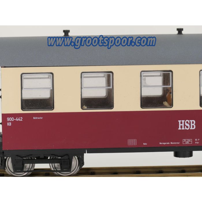 TRAINLINE45 3530825 HSB Personenwagen 6 Fenster 900-442, 8 Figuren, Innenbeleuchtung, Metallrader, Energiespeicher,#434 - sku: 20260813043319 - Gebraucht - Sehr guter Zustand - Bild 5