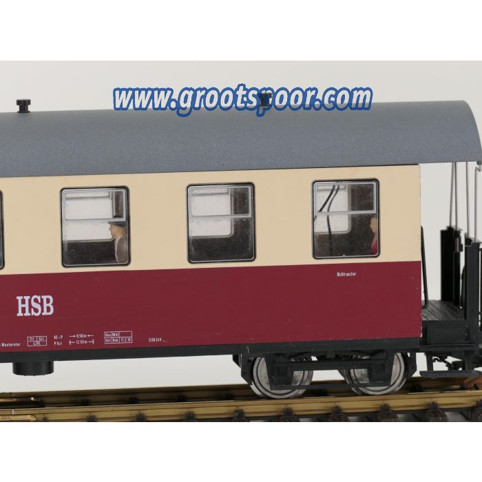 TRAINLINE45 3530820 HSB Personenwagen 6 Fenster 900-503, 7 Figuren, Innenbeleuchtung, Metallrader, Energiespeicher, #735 - sku: 20260814104215 - Gebraucht - Guter Zustand - Bild 4