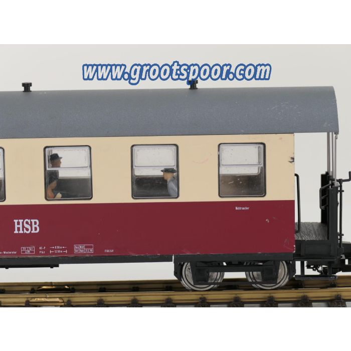 TRAINLINE45 3530820 HSB Personenwagen 6 Fenster 900-503, 7 Figuren, Innenbeleuchtung, Metallrader, Energiespeicher, #735 - sku: 20260814104215 - Gebraucht - Guter Zustand - Bild 6