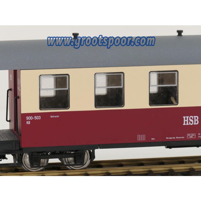 TRAINLINE45 3530820 HSB Personenwagen 6 Fenster 900-503, 5 Figuren, Innenbeleuchtung, Metallrader, Energiespeicher, #731 - sku: 20260814114331 - Used - Good condition - Photo 5