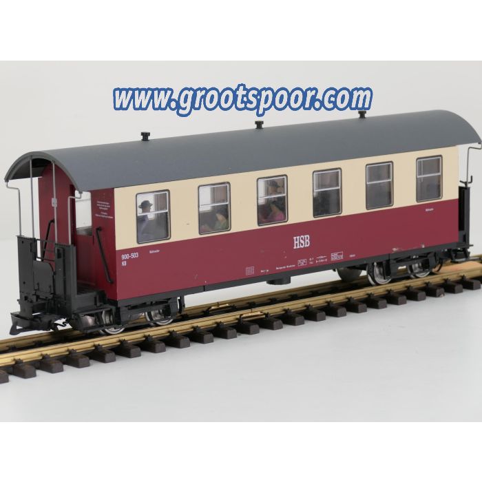 TRAINLINE45 3530820 HSB Personenwagen 6 Fenster 900-503, 10 Figuren, Innenbeleuchtung, Metallrader, Energiespeicher, #910 - sku: 20260814115223 - Used - Good condition - Photo 2