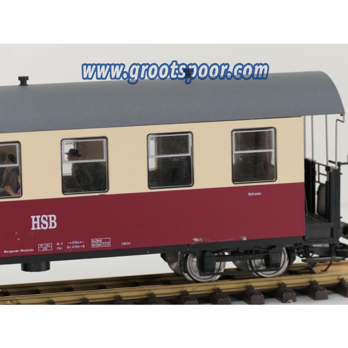 TRAINLINE45 3530820 HSB Personenwagen 6 Fenster 900-503, 10 Figuren, Innenbeleuchtung, Metallrader, Energiespeicher, #910 - sku: 20260814115223 - Used - Good condition - Photo 4