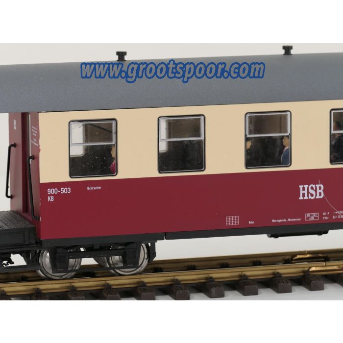 TRAINLINE45 3530820 HSB Personenwagen 6 Fenster 900-503, 10 Figuren, Innenbeleuchtung, Metallrader, Energiespeicher, #910 - sku: 20260814115223 - Used - Good condition - Photo 5