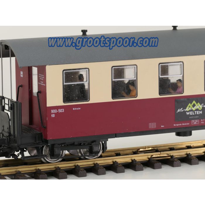 TRAINLINE45 3530820 HSB Personenwagen 6 Fenster 900-503, 6 Figuren, Innenbeleuchtung, Metallrader, Energiespeicher, #911 - sku: 20260814120126 - Gebraucht - Guter Zustand - Bild 3