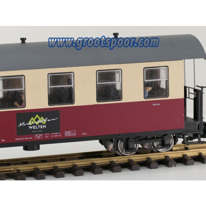 TRAINLINE45 3530820 HSB Personenwagen 6 Fenster 900-503, 6 Figuren, Innenbeleuchtung, Metallrader, Energiespeicher, #911 - sku: 20260814120126 - Gebraucht - Guter Zustand - Bild 4