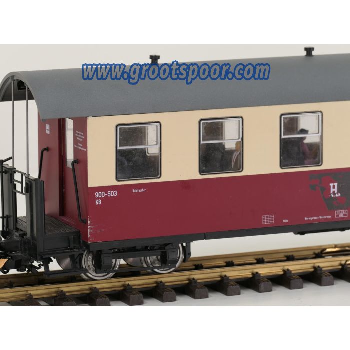TRAINLINE45 3530820 HSB Personenwagen 6 Fenster 900-503, 6 Figuren, Innenbeleuchtung, Metallrader, Energiespeicher, #911 - sku: 20260814120126 - Gebraucht - Guter Zustand - Bild 5
