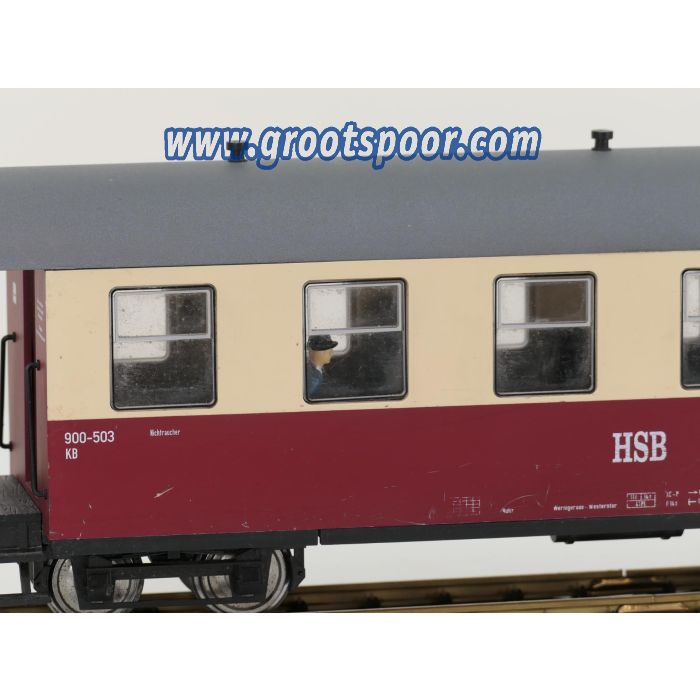TRAINLINE45 3530820 HSB Personenwagen 6 Fenster 900-503, 10 Figuren, Innenbeleuchtung, Metallrader, Energiespeicher, #878 - sku: 20260814121243 - Used - Good condition - Photo 5