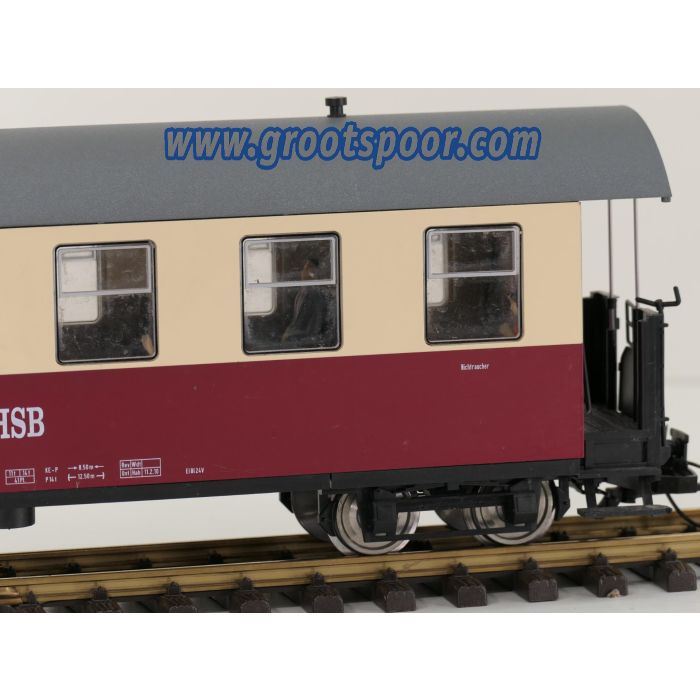 TRAINLINE45 3530820 HSB Personenwagen 6 Fenster 900-503, 5 Figuren, Innenbeleuchtung, Metallrader, Energiespeicher, #726 - sku: 20260814122159 - Gebruikt - Goede staat - Afbeelding 4