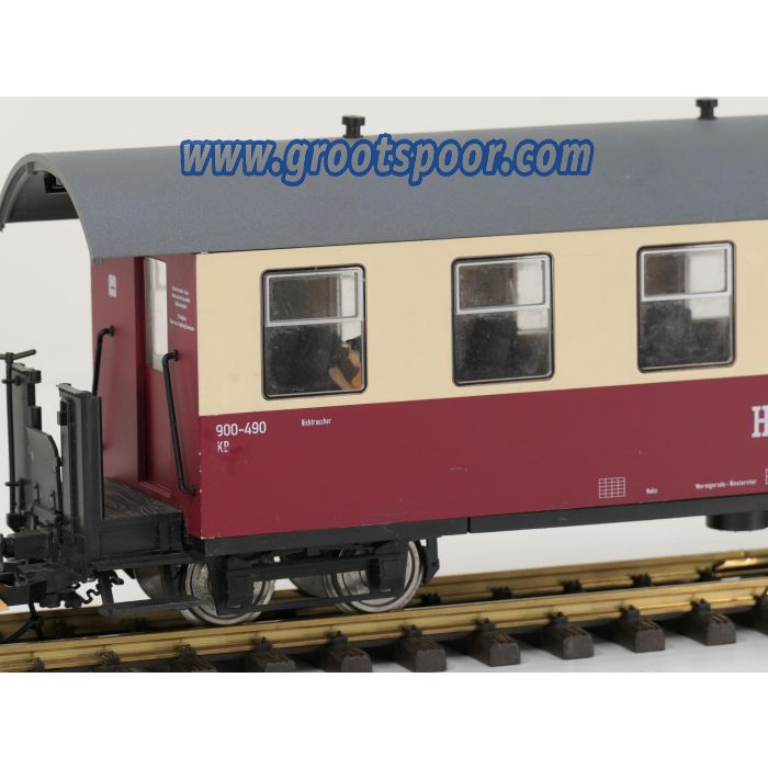 TRAINLINE45 3530824 HSB Personenwagen 6 Fenster 900-490, 3 Figuren, Innenbeleuchtung, Metallrader, Energiespeicher, #730 - sku: 20260814010610 - Gebraucht - Guter Zustand - Bild 5