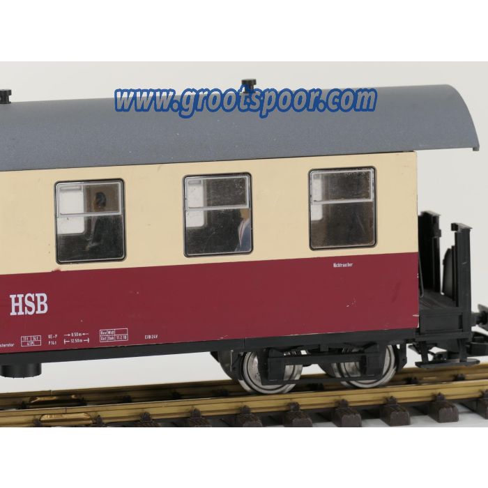 TRAINLINE45 3530824 HSB Personenwagen 6 Fenster 900-490, 3 Figuren, Innenbeleuchtung, Metallrader, Energiespeicher, #730 - sku: 20260814010610 - Gebraucht - Guter Zustand - Bild 6