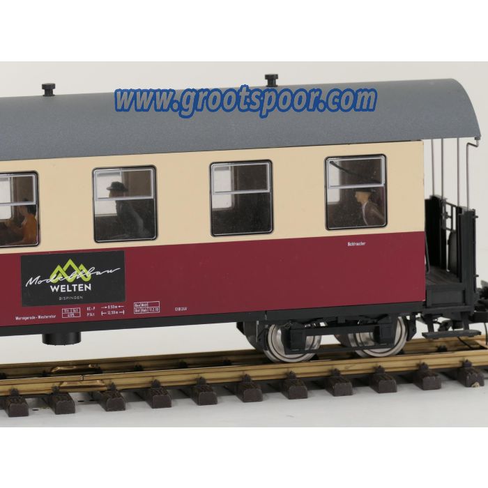 TRAINLINE45 3530824 HSB Personenwagen 6 Fenster 900-490, 11 Figuren, Innenbeleuchtung, Metallrader, Energiespeicher, #839 - sku: 20260814012345 - Gebruikt - Goede staat - Afbeelding 4