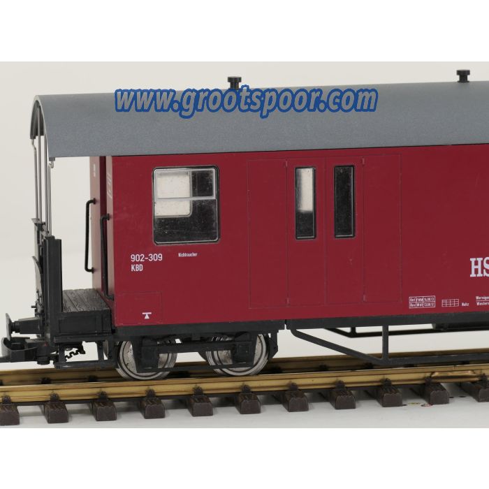 TRAINLINE45 3530792 HSB Packwagen, 902-309, 4 Figuren, Innenbeleuchtung, Metallrader, Energiespeicher #xx1 - sku: 20260814040554 - Gebruikt - Zeer goede staat - Afbeelding 3